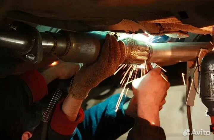 Ремонт выхлопа Audi A3 2008-2013