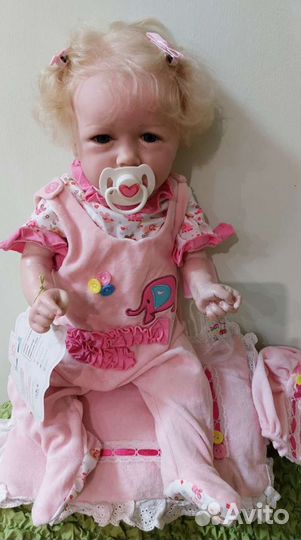 Кукла Реборн Варя, 57 см силикон с винилом