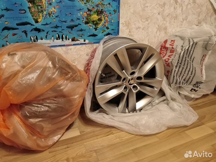 Диски skoda kodiaq r17