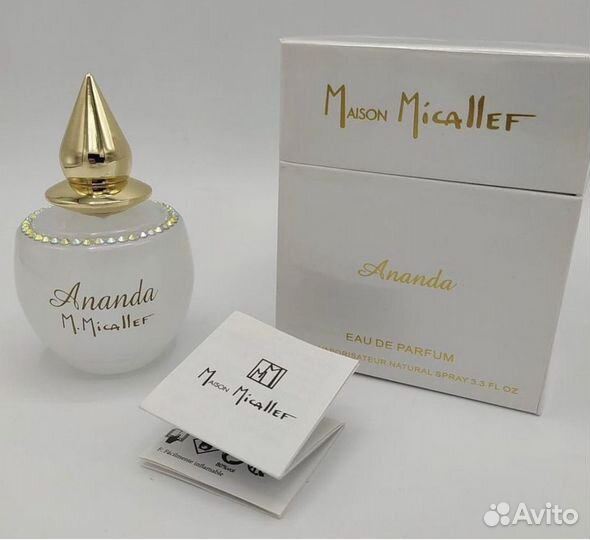 Парфюмерия духи Ananda M. Micallef Распив