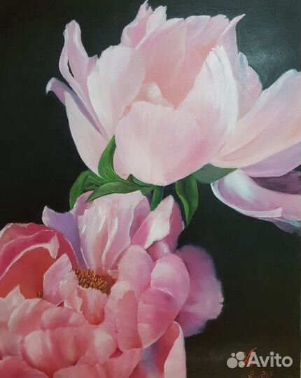 Картина маслом, размер 70/90