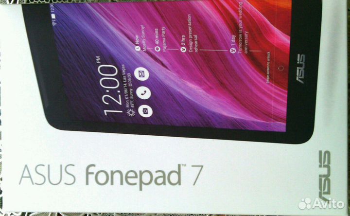 Планшет-телефон Asus Fonepad 7 с поддержкой 2 sim