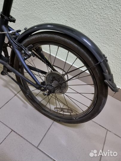 Велосипед btwin складной