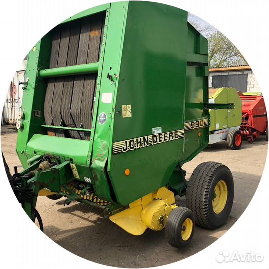 Пресс-подборщик John Deere 590, 1998