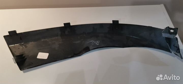 Накладка переднего бампера шевроле нива