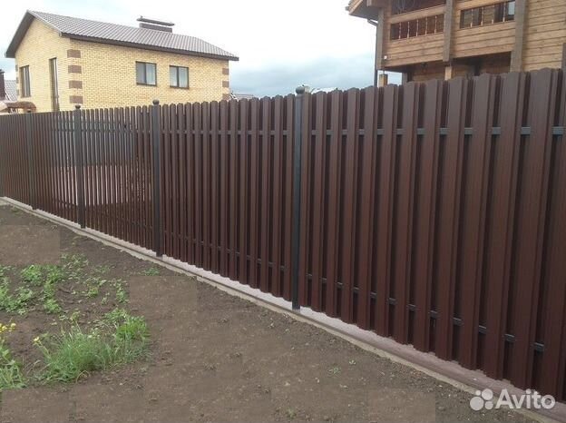 Металлоштакетник для забора