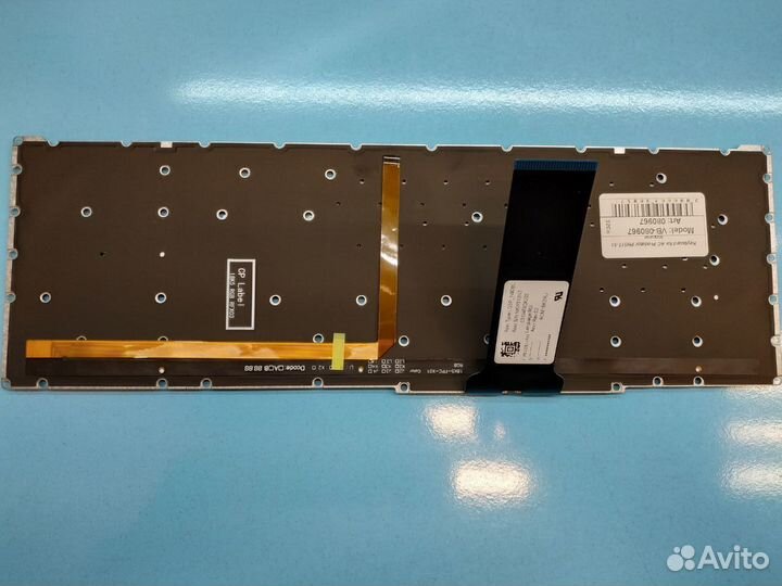 Клавиатура ноутбука Acer PH517-51 синяя подсветка