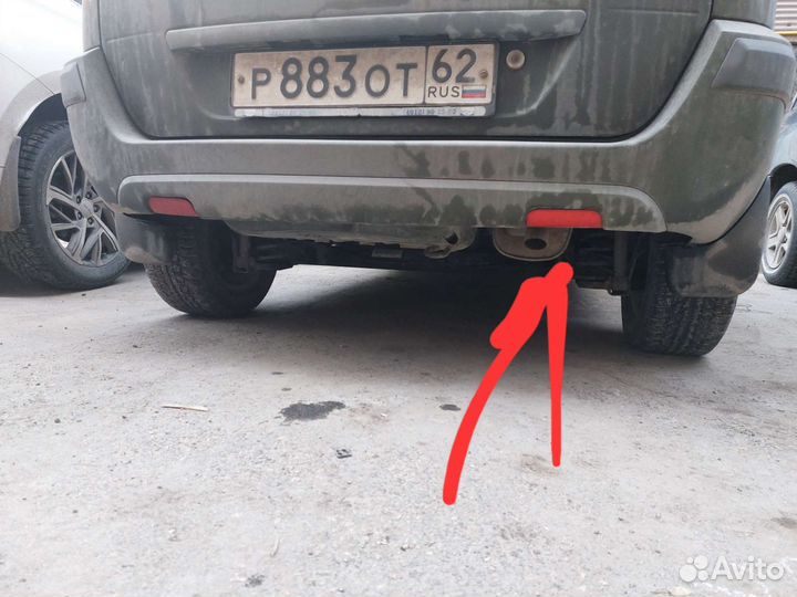 Катафот ford fusion задний правый