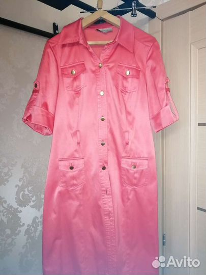 Платье сафари