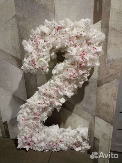 Цифра 2 на день рождения