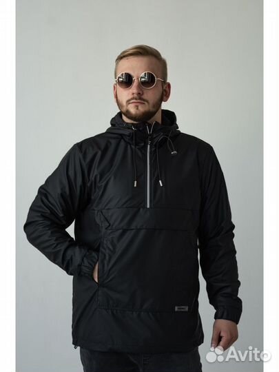 Куртка Inruska Анорак утепленный, черный