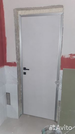 Скрытые двери под покраску