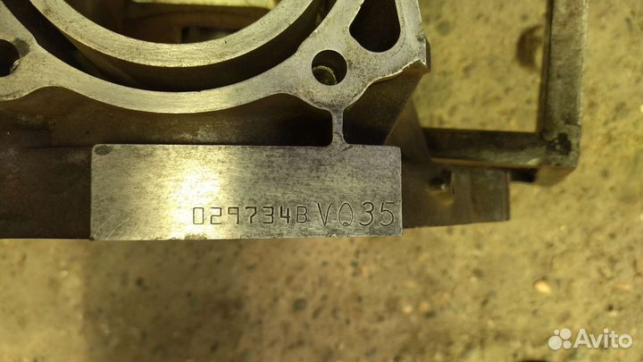 Блок двигателя Nissan VQ35 Elgrand