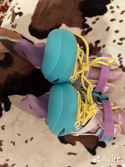 Коньки детские развижные