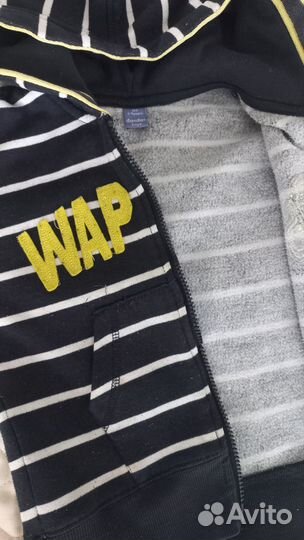 Толстовка на молнии р. 104