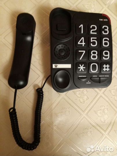 Телефон texet TX-201