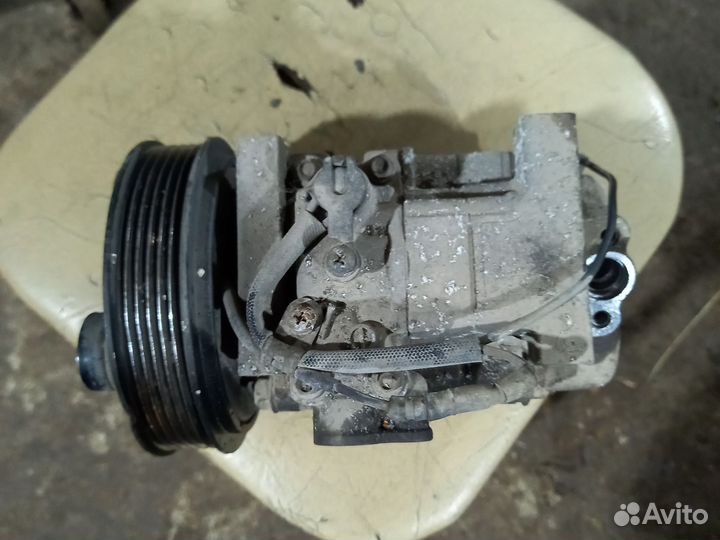 Компрессор кондиционера на LADA kalina priora