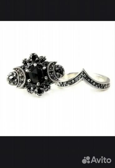 Кольцо, размер 19