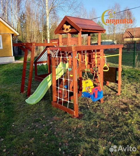Детская площадка, городок Савушка Baby play 13