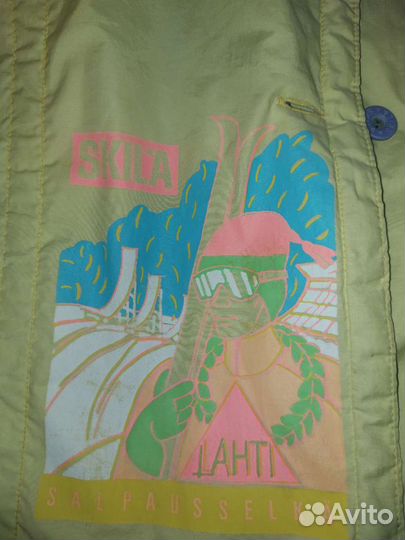 Куртка скейтбордиста skila винтаж 90 е