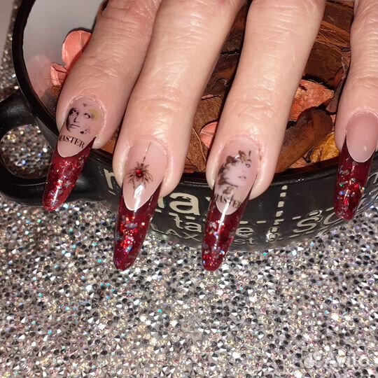 Наращивание ногтей, гель, полигель, маникюр