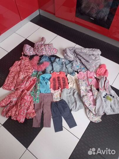 Вещи детские пакетом 0-2 года