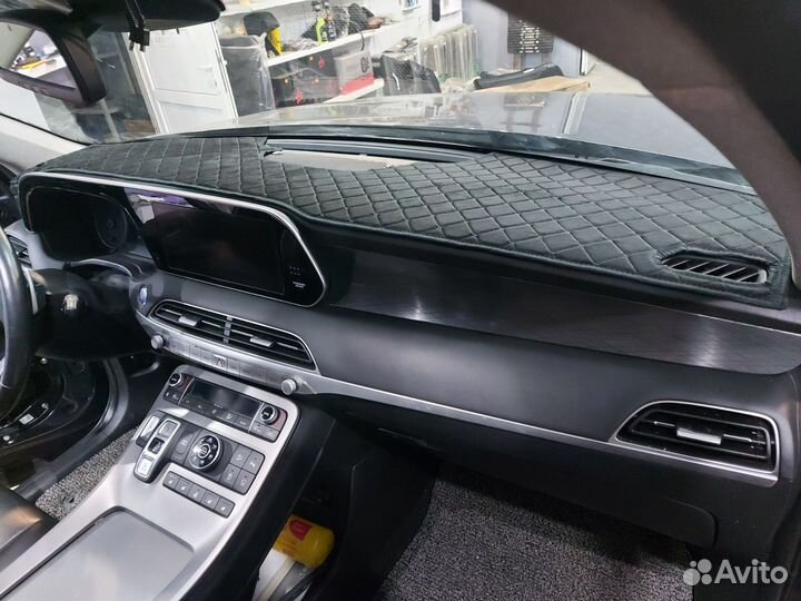 Накидка на панель Hyundai palisade 2018+