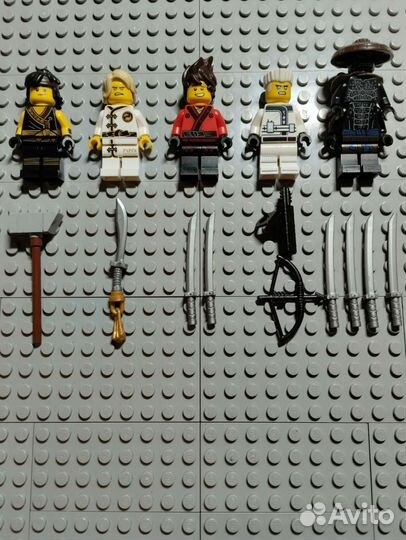 Lego Ninjago movie минифигурки