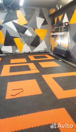 Модульное напольное покрытие для гаража