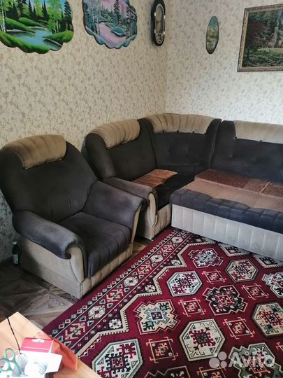 Большой угловой диван бу