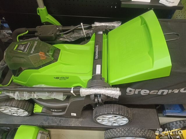 Газонокосилка аккумуляторная Greeworks G24X2LM41