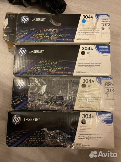 Картриджи hp 304a