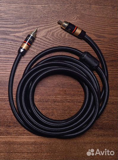 Кабель коаксиальный RCA - RCA / spdif 3м