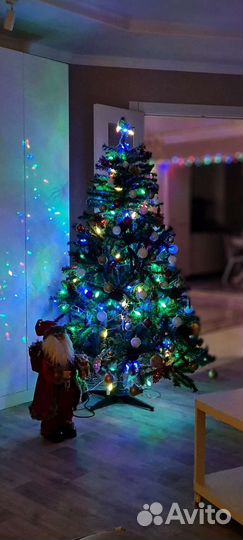 Елка искусственная 180 см бу