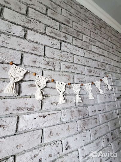 Макраме гирлянда