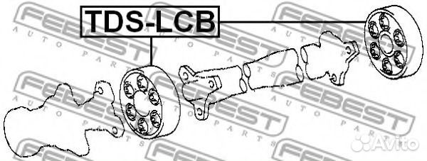 Муфта кардана Febest TDS-LCB