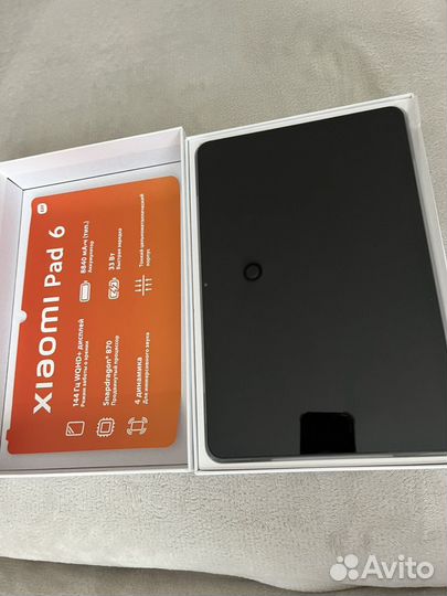 Xiomi pad 6 144 гц wqhd+дисплей