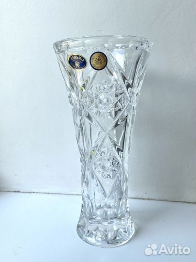 Ваза хрустальная Cristal Bohemia 20см