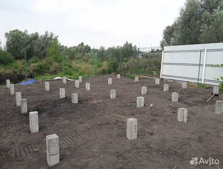 Железобетонные сваи с установкой под ключ