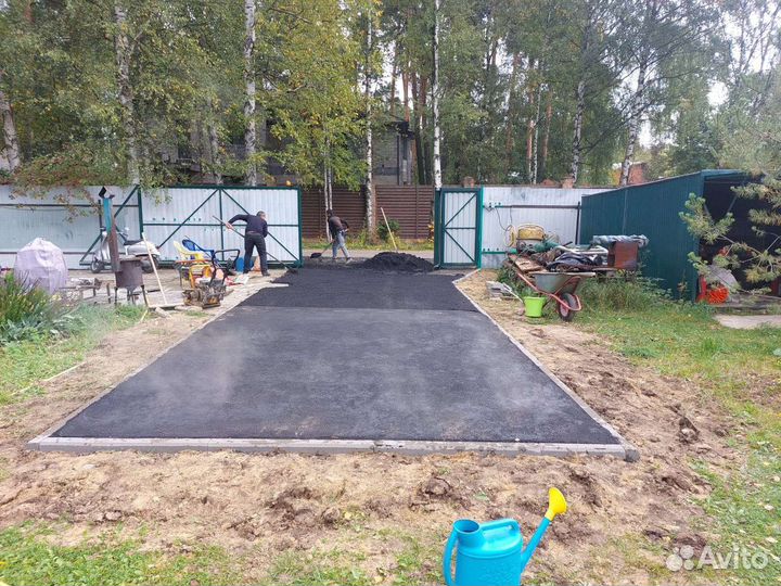 Асфальтированы ас.крошка