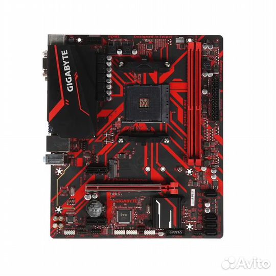 Б/У Материнская плата gigabyte B450M gaming AM4