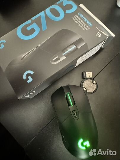 Беспроводная игровая мышь logitech g703