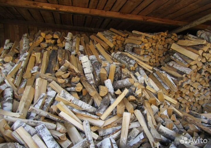 Дрова березовые колотые с доставкой