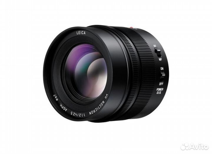 Panasonic Leica DG 42.5mm f/1.2 Nocticron Asph