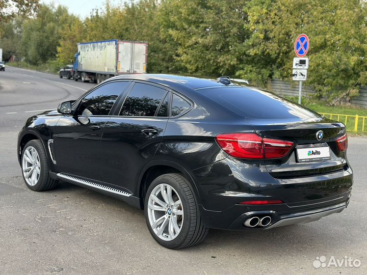 BMW X6 3 AT, 2015, 75 000 км