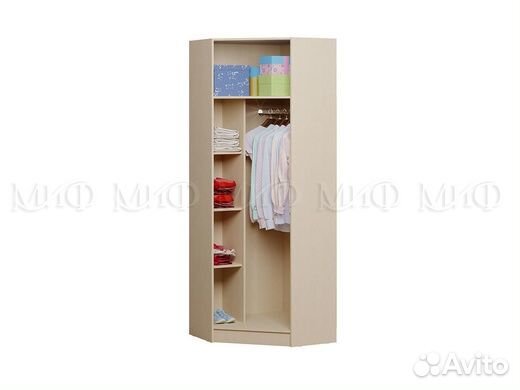 Шкаф угловой детский вега 