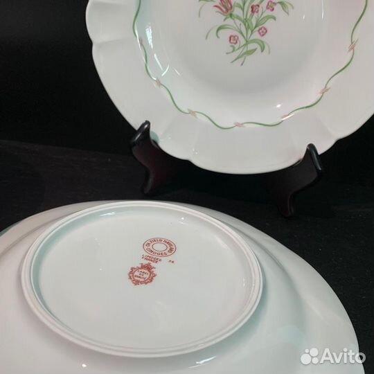Фарыоровый столовые тарелки Haviland Limages