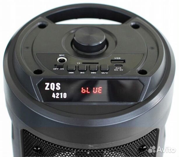 Беспроводная колонка BT Speaker ZQS-4210 (12W/Blue