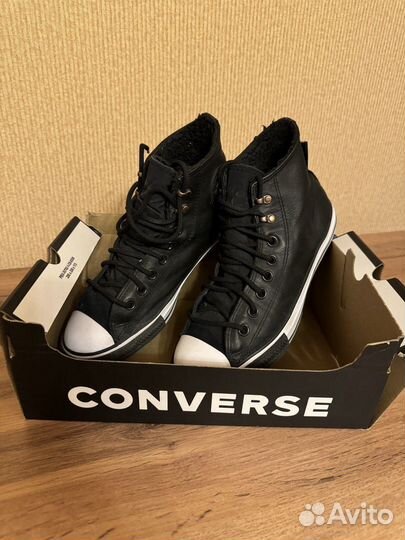 Кеды converse высокие черные 38,5 оригинал