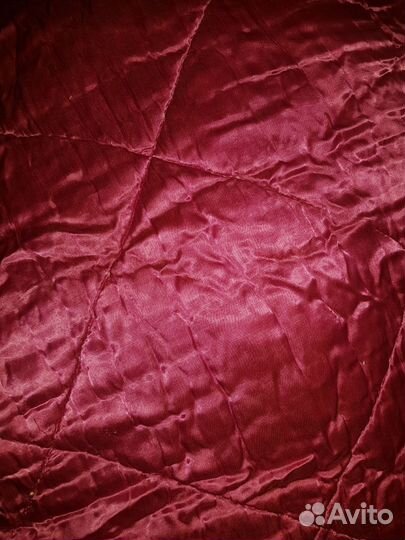 Одеяло ватное атласное двуспальное как новое